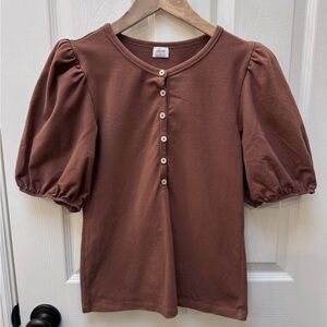 Aritzia Wilfred cotton blouse